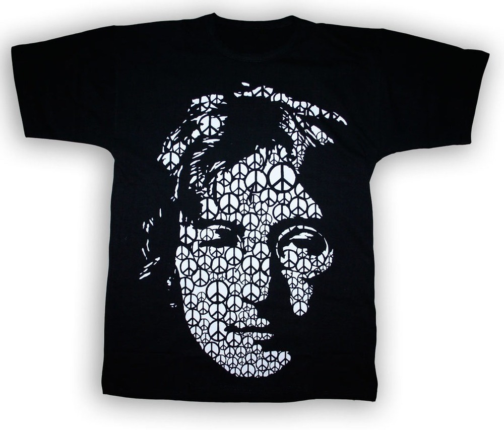 John Lennon On Tshirt
